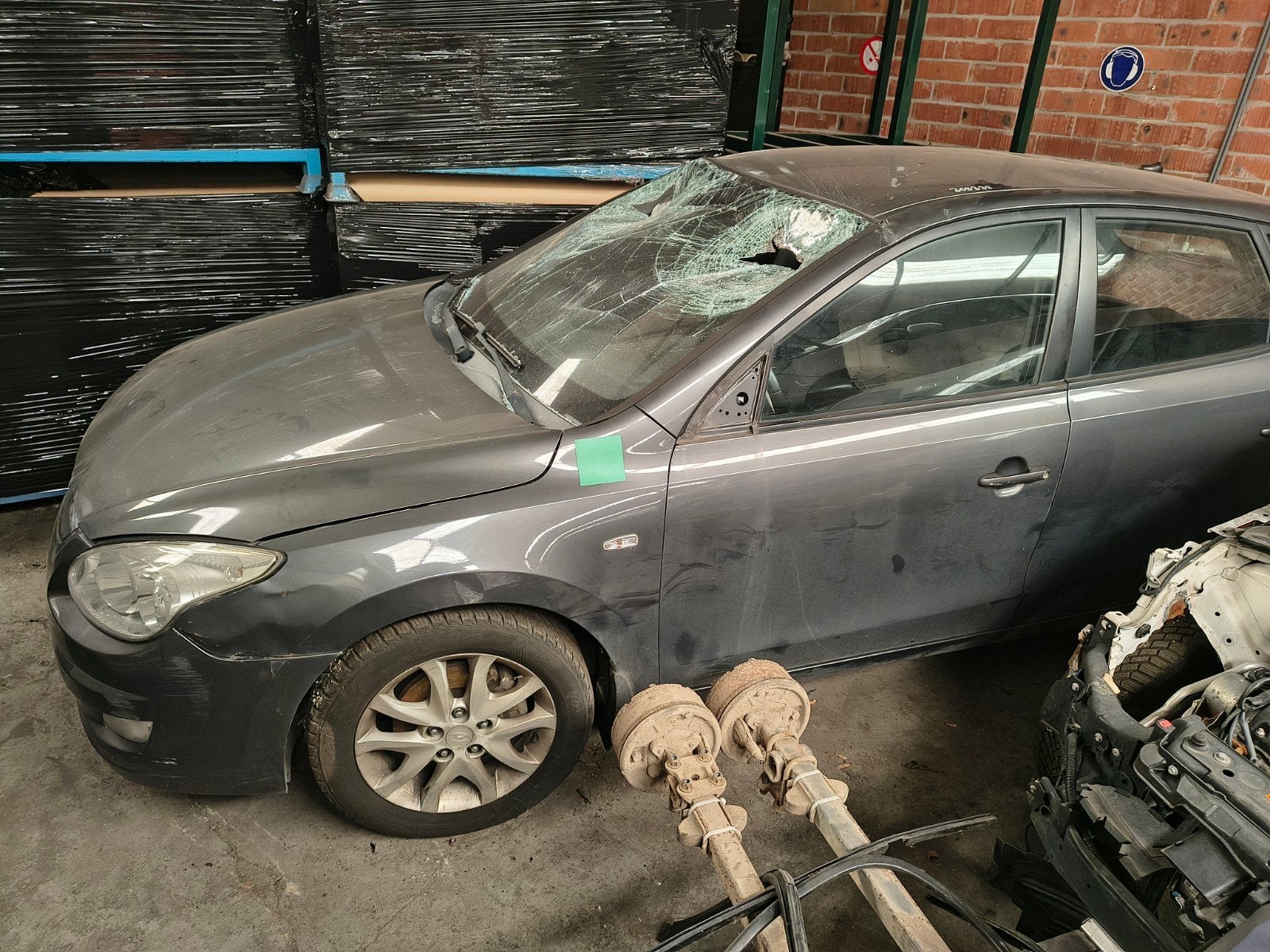 Hyundai i30 1.6 CRDi 16V à vendre en pièces détachées, Enlèvement ou Envoi, ., Arrière, Utilisé