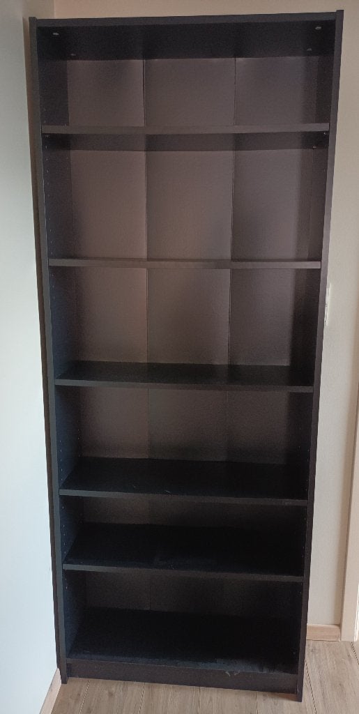 Bibliothèque noire Billy, Maison & Meubles, 25 à 50 cm, Avec tablette(s), Comme neuf, Enlèvement