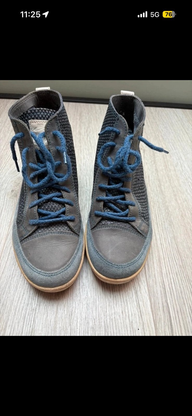 Schoenen panama jack, Ophalen, Gedragen