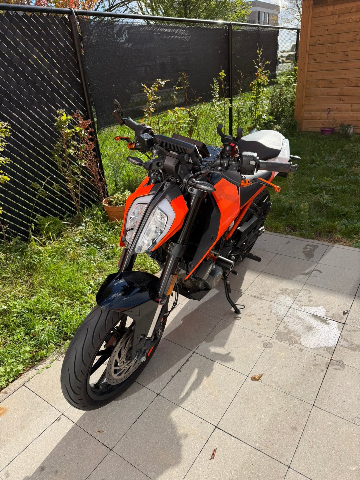KTM 125 duke, Enlèvement