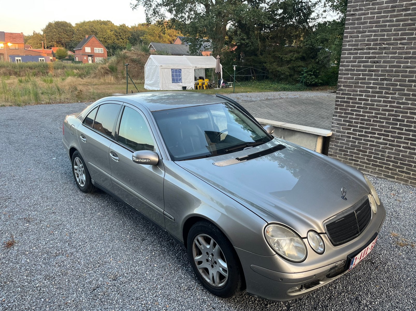 Mercedes-Benz E 220 CDI W211 – Diesel – Export !, Autos, Mercedes-Benz, Cuir, Achat, Boîte manuelle, 5 portes