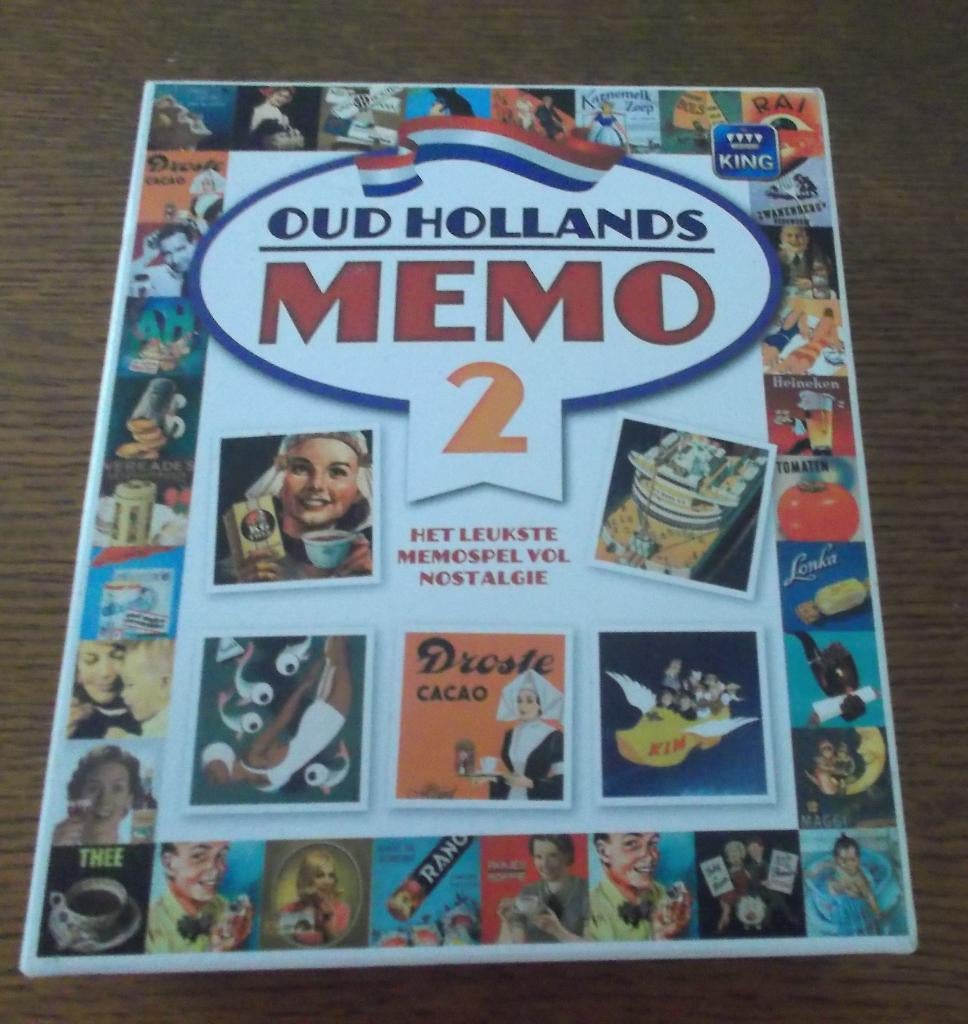 Oud Hollands Memo 2 / King, Vijf spelers of meer, Ophalen, Gebruikt, KING