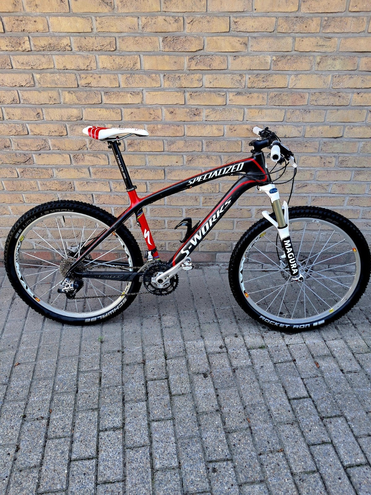 VTT S-Works Specialized entièrement en carbone de 8 kg en pa, Vélos & Vélomoteurs, Vélos | VTT & Mountainbikes, Enlèvement