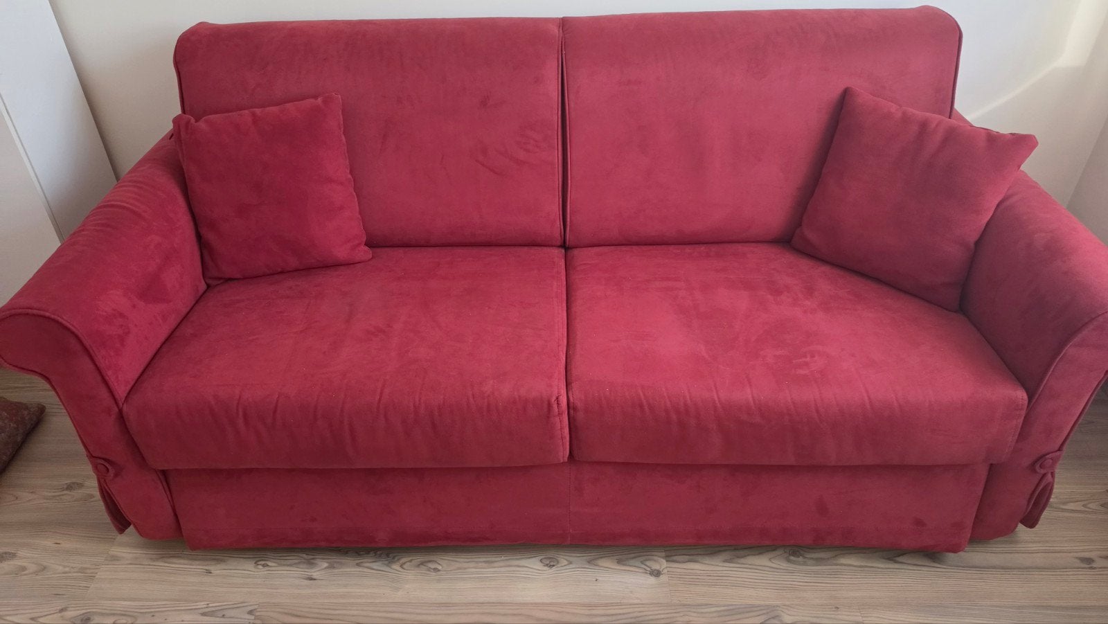 Slaapzetel/ sofabed, Ophalen