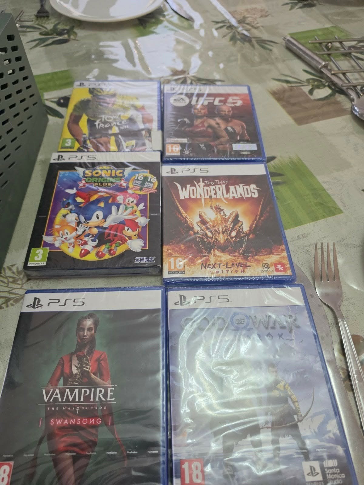 Ps5 game's, Enlèvement