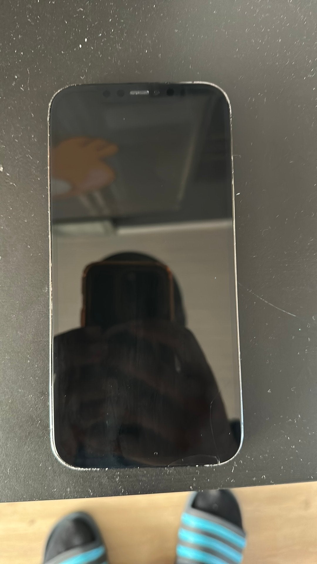 Iphone 12 pro max met lichte beschadiging, Télécoms, Téléphonie mobile | Apple iPhone, 256 GB, 80 %, Enlèvement ou Envoi, Utilisé