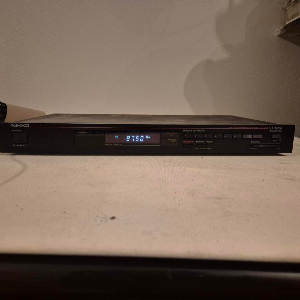 Nikko stereo tuner NT-540, Audio, Tv en Foto, Ophalen, Gebruikt