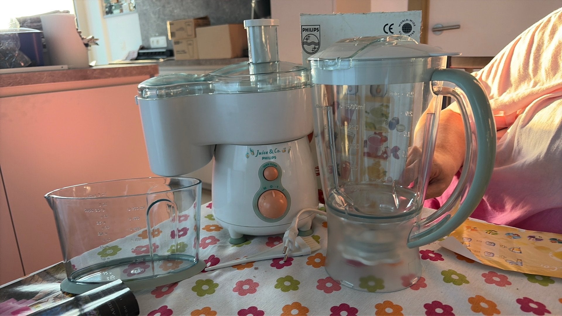 Philips juice & co HR1840, Ophalen, Blender