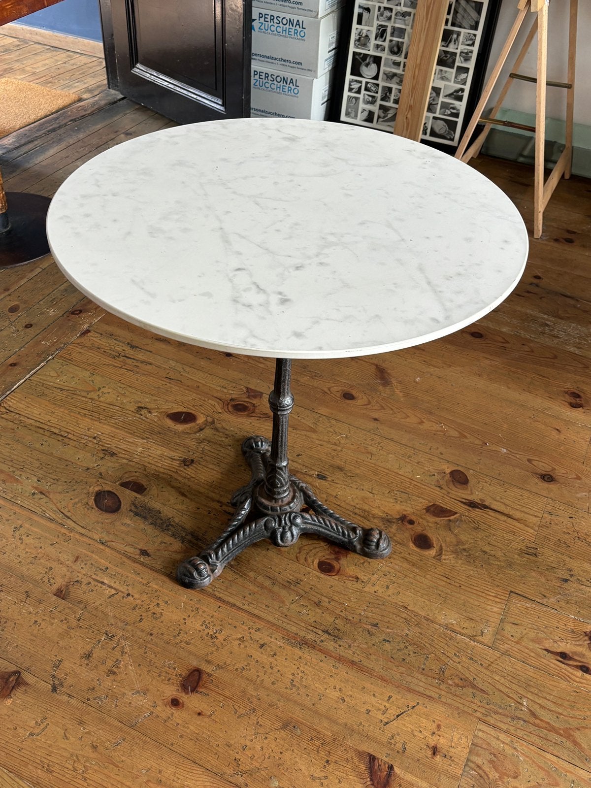 Marmeren tafel, Huis en Inrichting, Tafels | Statafels, Zo goed als nieuw, Ophalen