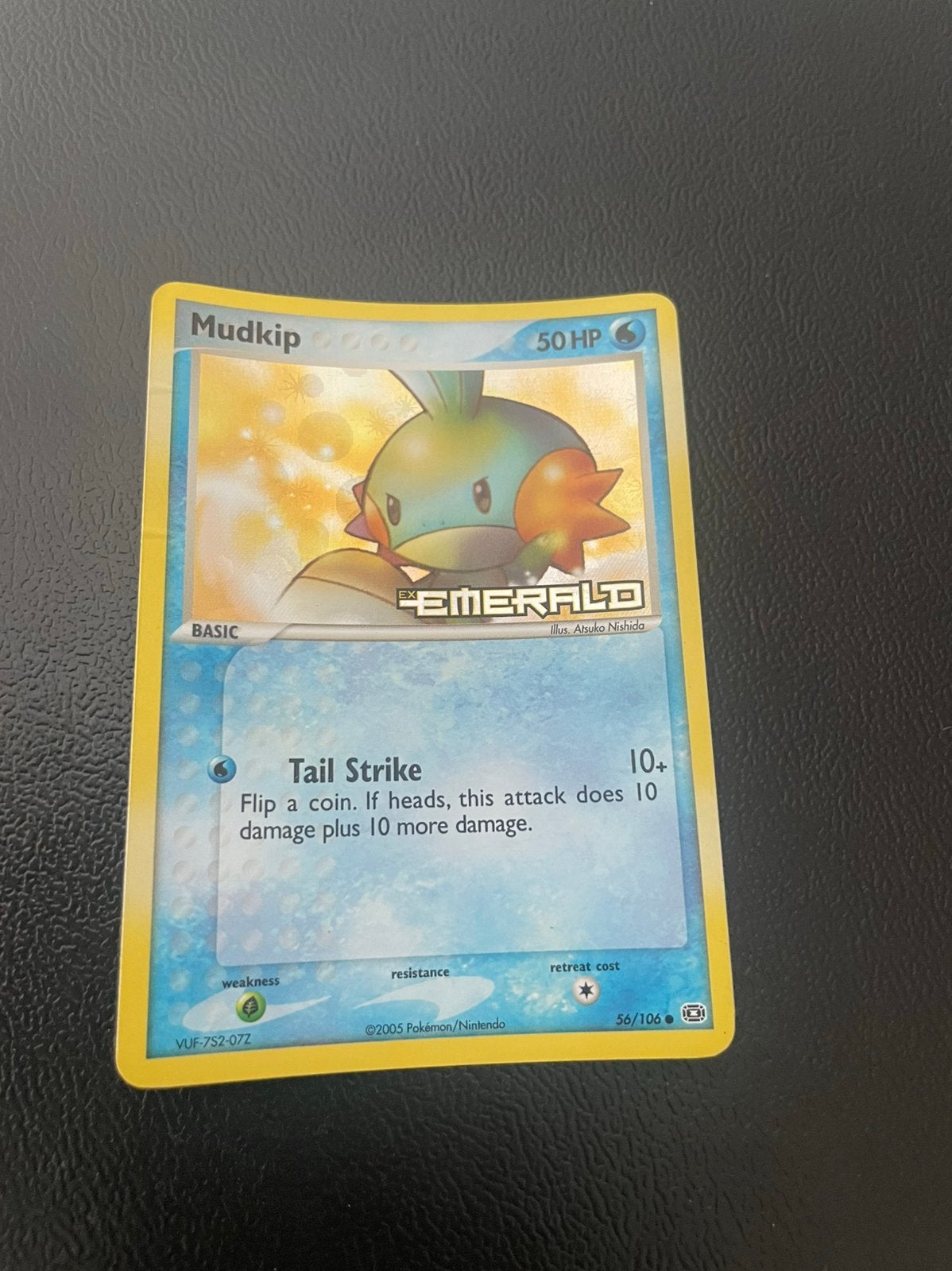 Mudkip ex emerald reverse holo, Ophalen of Verzenden, Zo goed als nieuw