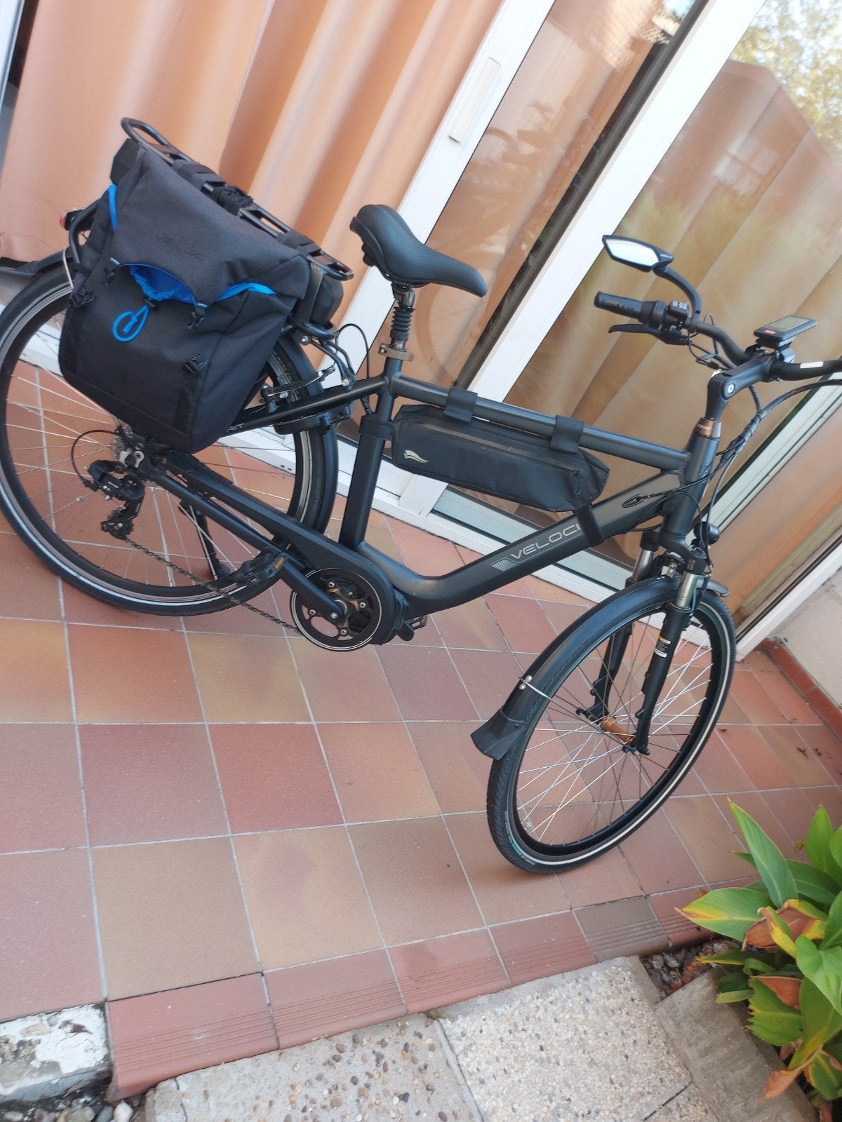 veloci elektriche fiets met bavang moto als nieuwe, Ophalen of Verzenden