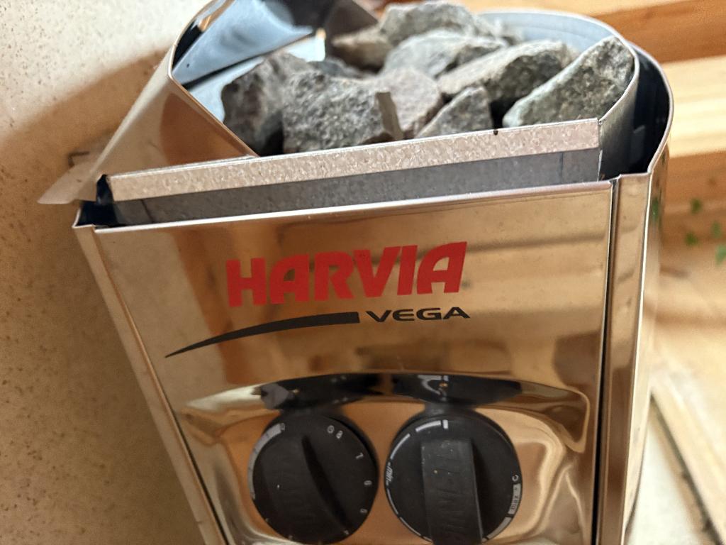 NIEUW Harvia Vega BC80 8KW saunakachel met stenen, Ophalen, Nieuw, Fins of Traditioneel, Accessoires