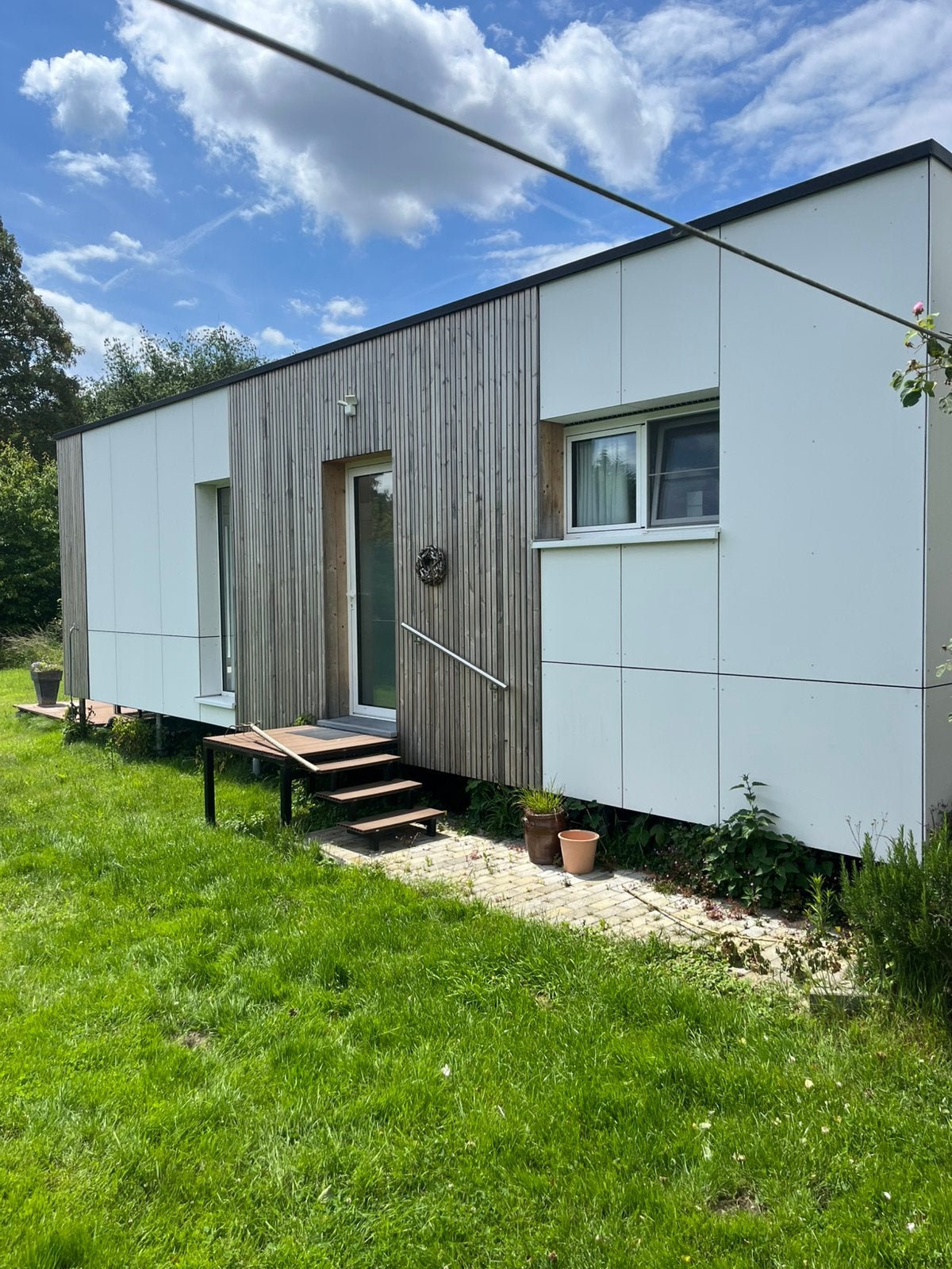 Petite maison d'occasion, 2 ans, 1 pièce, 44m2, version luxe, Bricolage & Construction, Abris de chantier & Baraques de chantier