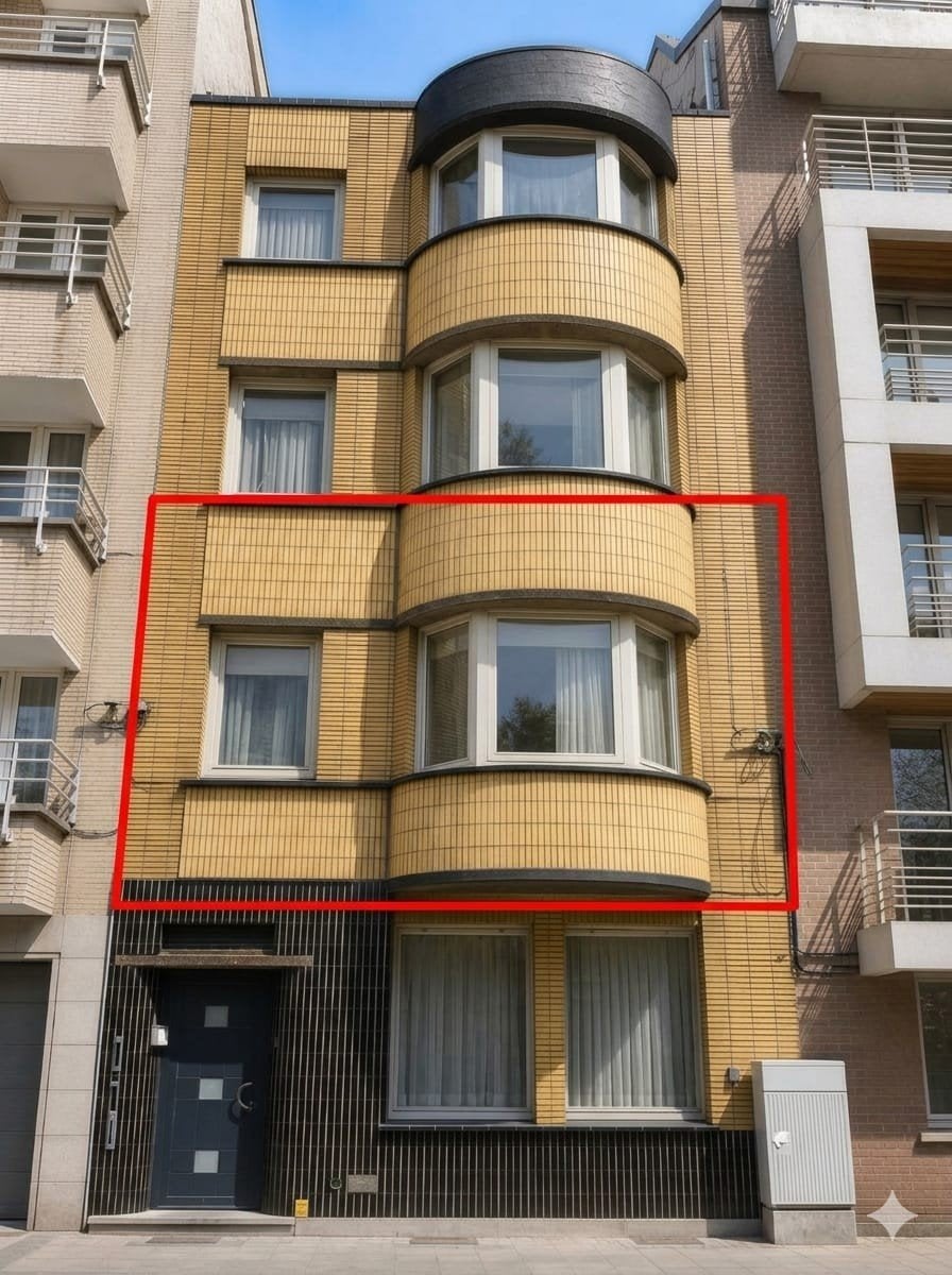 Ruim en lichtrijk 3 slpk appartement
