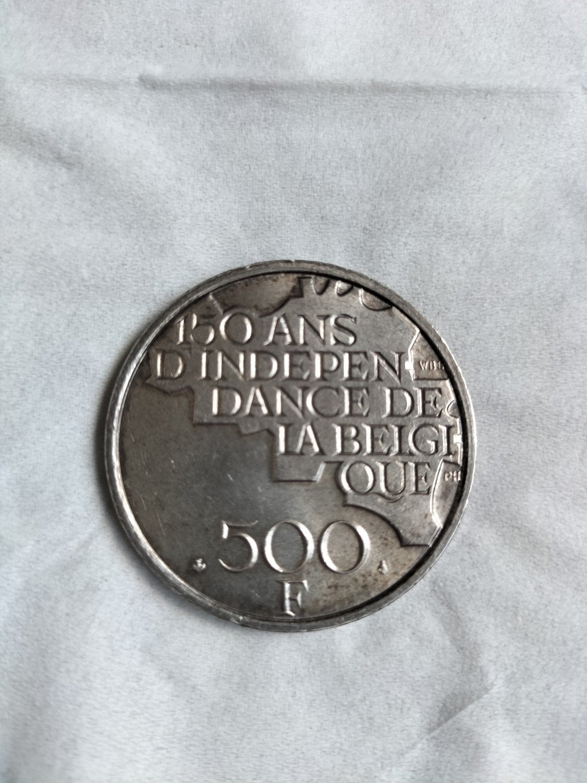 Belgische herdenkingsmunt., Ophalen, Overig