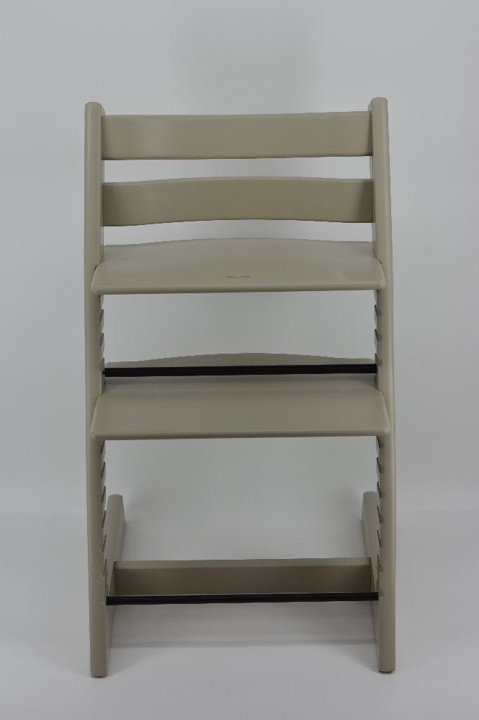 Stokke Trip Trap Taupe – trip trap stoel, Verzenden, Gebruikt, Meegroeistoel, Aanschuifbaar