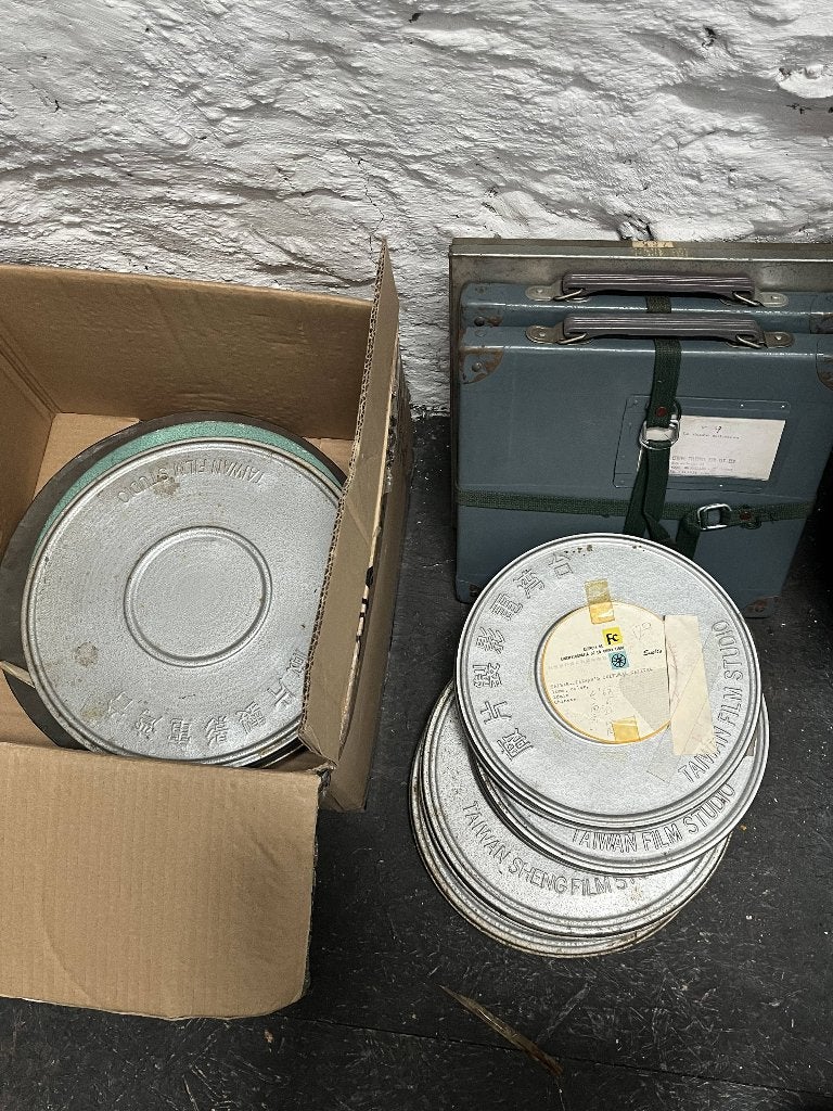 lot de films 16 mm archive Taiwan et Chine, TV, Hi-fi & Vidéo, Bobines de film, Film 16 mm, Enlèvement
