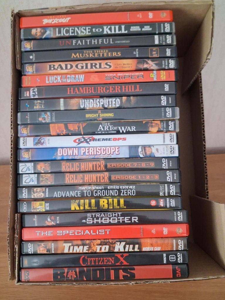 21 dvd's, Cd's en Dvd's, Dvd's | Actie, Ophalen, Vanaf 16 jaar, Nederlands, Overige genres