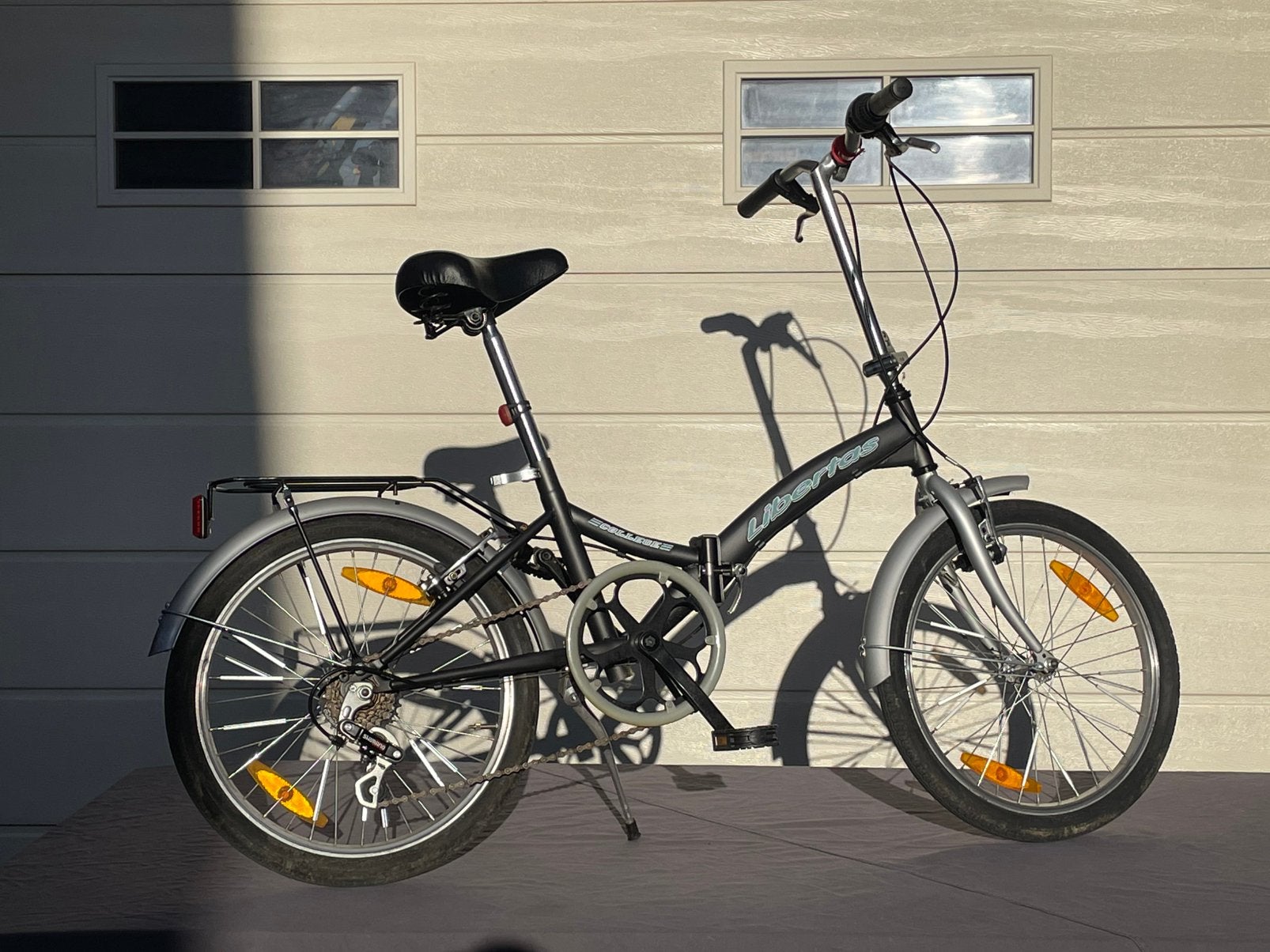 Vouwfiets Plooifiets Libertas college 6 versnellingen, Fietsen en Brommers, Ophalen, Zo goed als nieuw, Versnellingen