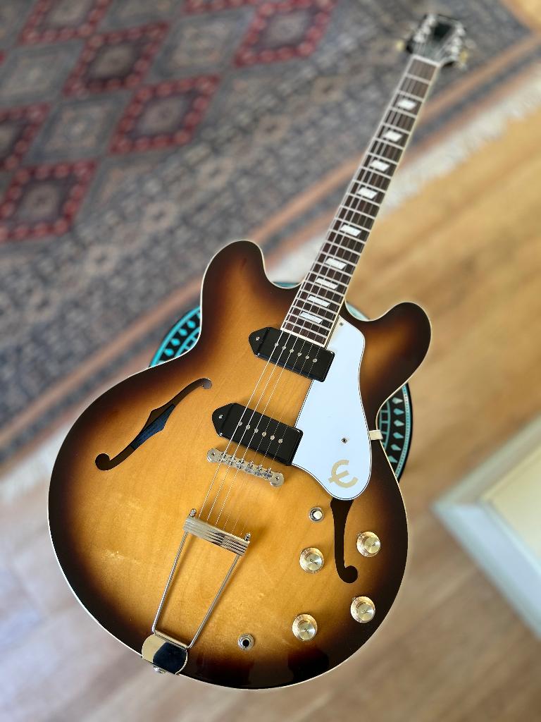 Epiphone Casino USA, Musique & Instruments, Instruments à corde | Guitares | Électriques, Enlèvement, Comme neuf, Hollow body