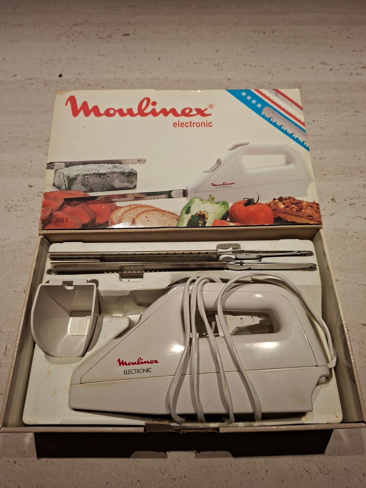 Elektrisch mes Moulinex, Elektronische apparatuur, Ophalen of Verzenden