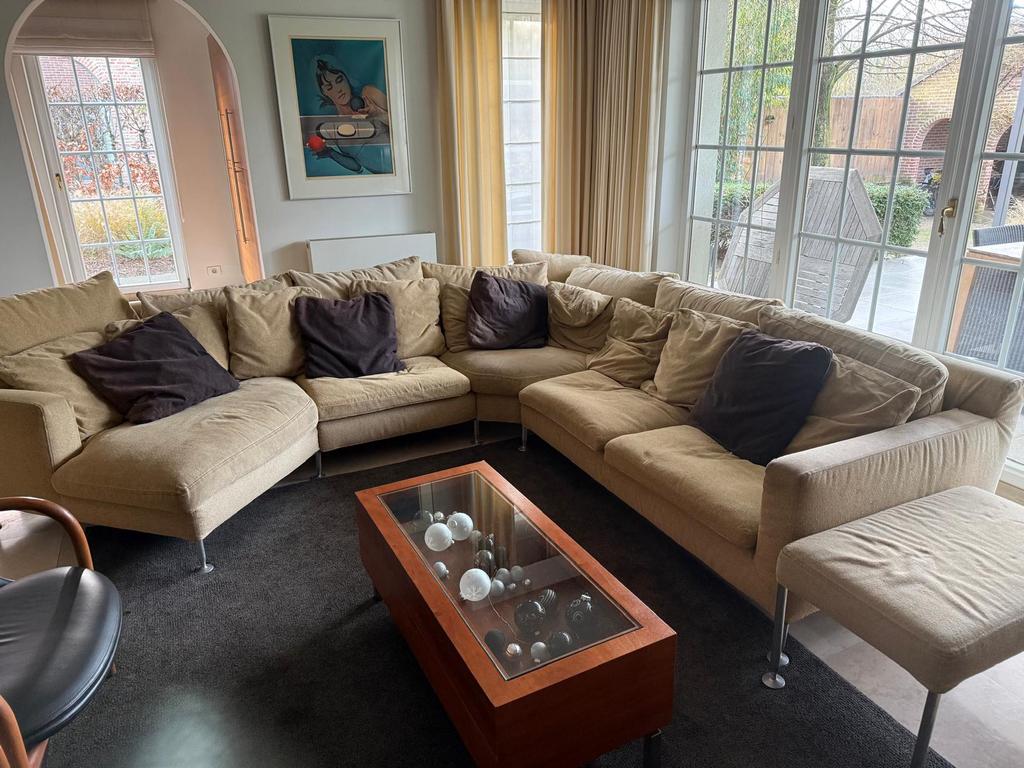 Grote hoekzetel, Ophalen, Gebruikt, Stof, Kan in een landelijk maar ook modern interieur