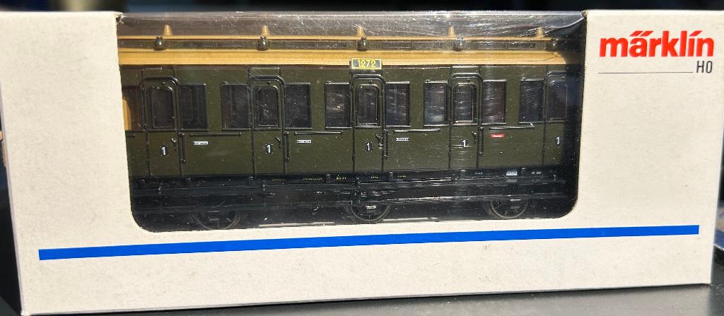 2821. Voiture passagers des KPEV H0 Märklin., Enlèvement ou Envoi, Comme neuf, Wagon, Märklin