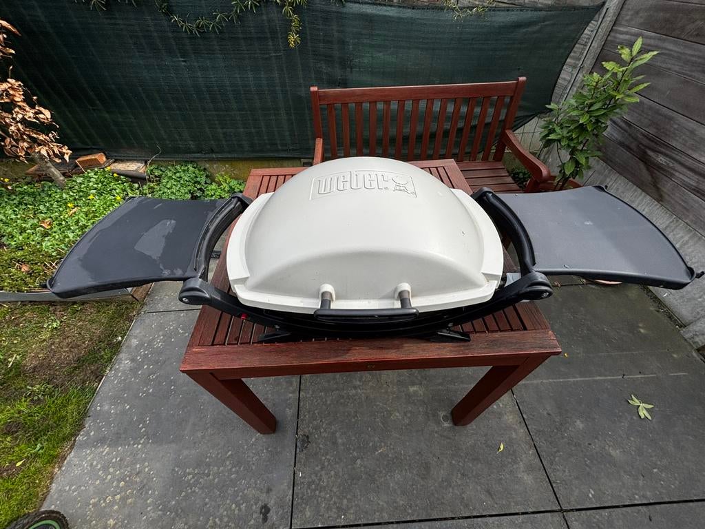 Weber gas bbq, Tuin en Terras, Ophalen, Gebruikt