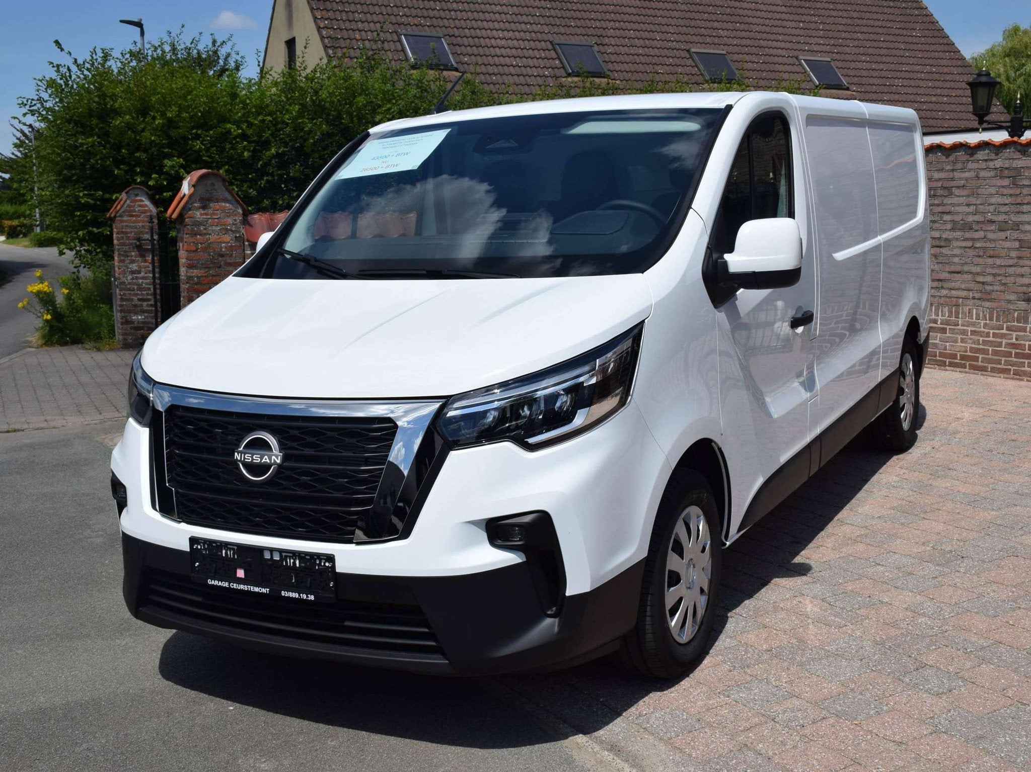 Nissan Primastar Primastar 2.0 dCi 30 L2H1 28500 + btw, Stof, 4 cilinders, Wit, Bedrijf