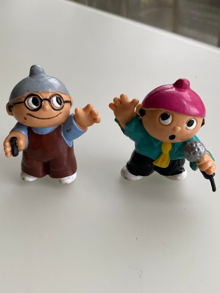 4 figurines vintage, Enlèvement ou Envoi, Utilisé