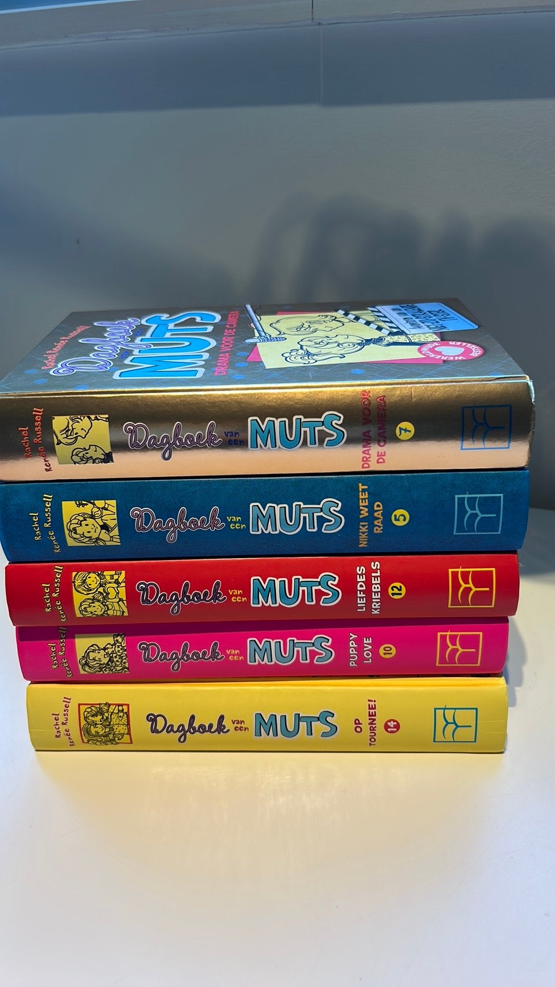 Dagboek van een Muts (5 boeken) - nummers 5-7-10-12-14, Boeken, Ophalen, Zo goed als nieuw, Fictie