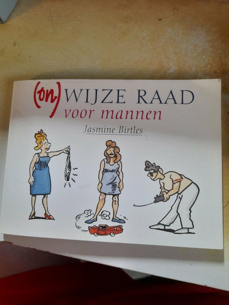 Boekje '(on)wijze raad voor mannen' van Jasmine Birtles, Gelezen, Jasmine Birtles, Ophalen of Verzenden, Anekdotes en Observaties