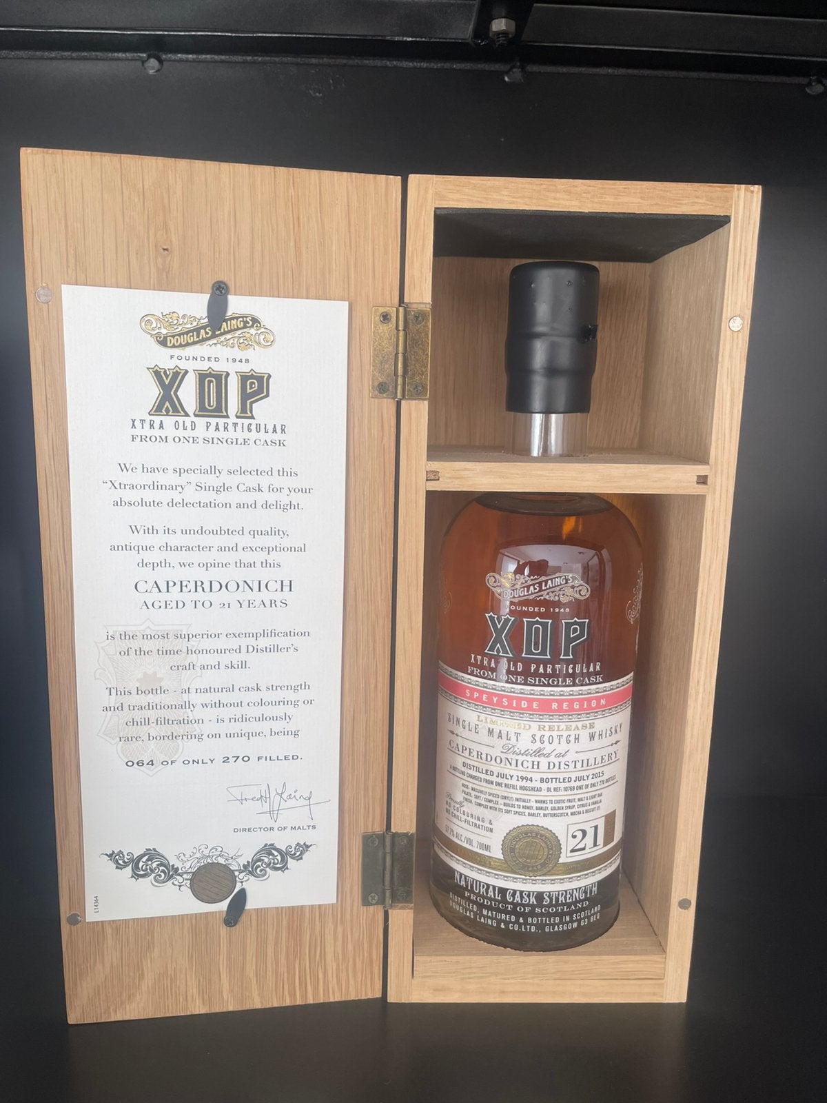 Carperdonoch 21y - Glenfarclas 25y - Glenmorange 18y, Ophalen, Overige gebieden, Overige typen, Nieuw