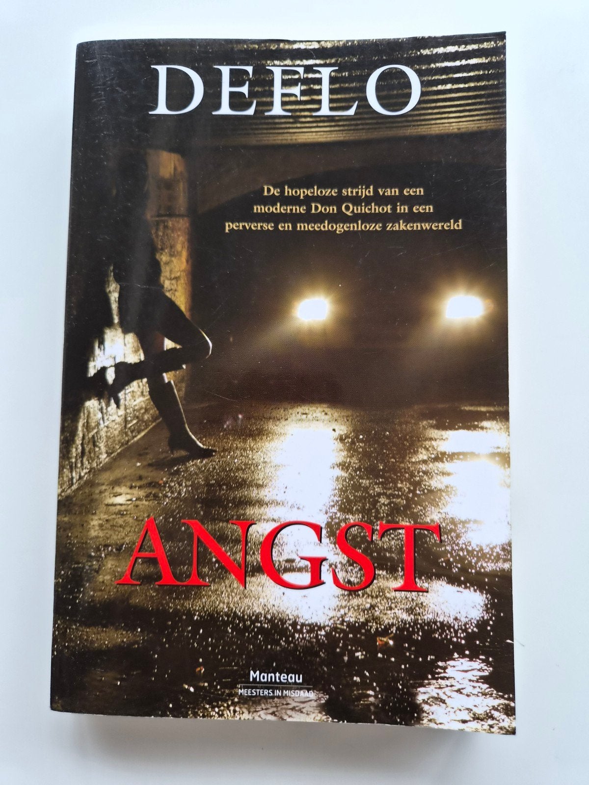 Deflo - Angst, Boeken, België, Ophalen of Verzenden, Zo goed als nieuw, Luc Deflo