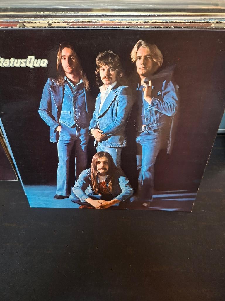 lp - status quo - blue for you, Ophalen of Verzenden, Inclusief binnenhoes, 12 inch, 1970 - 1979
