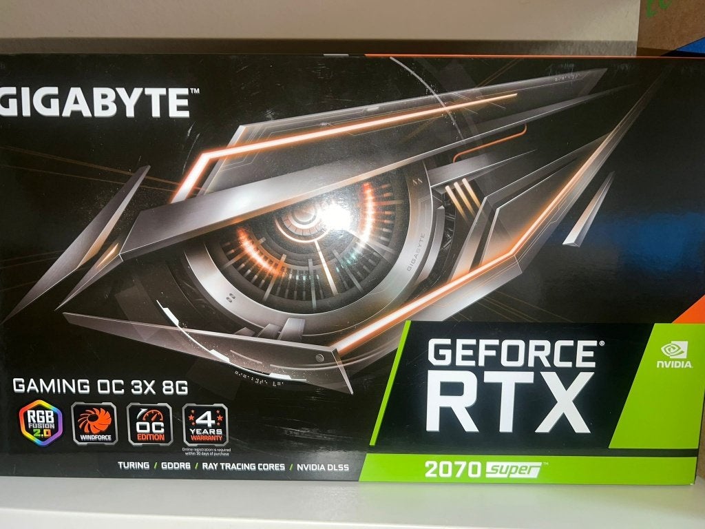 RTX 2070 Super Gigabyte windforce OC, Computers en Software, Videokaarten, Ophalen of Verzenden, Zo goed als nieuw, GDDR6, Nvidia