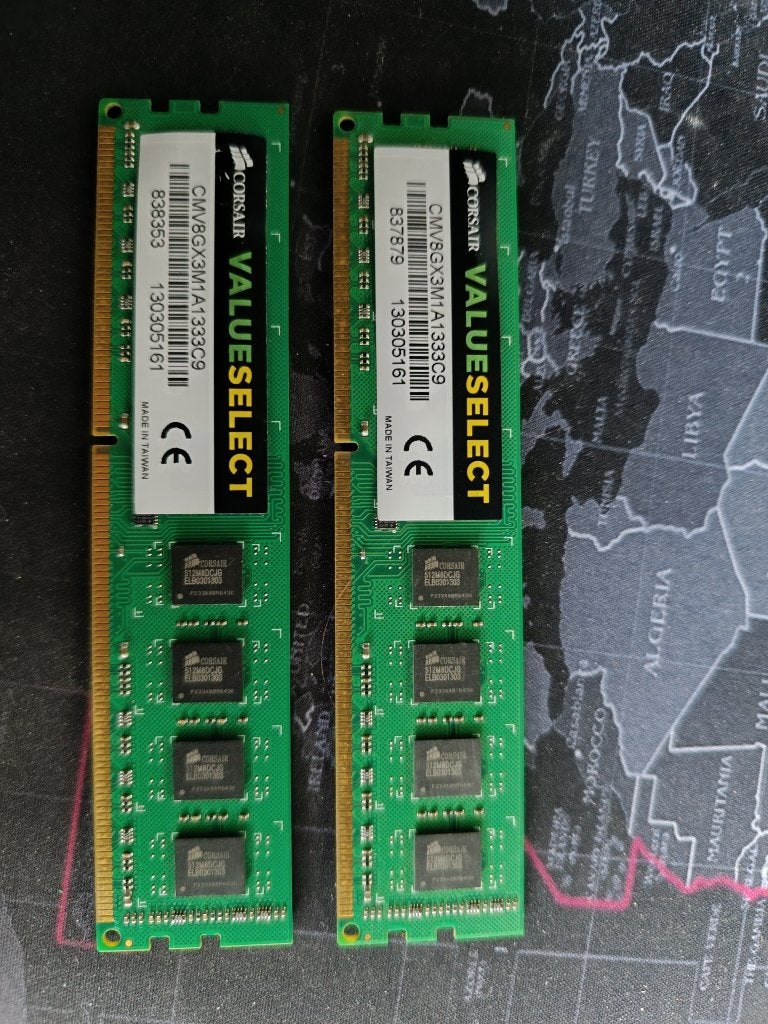 2 x 8 GB DD3 geheugen, Enlèvement ou Envoi, DDR3, Comme neuf, 16 GB
