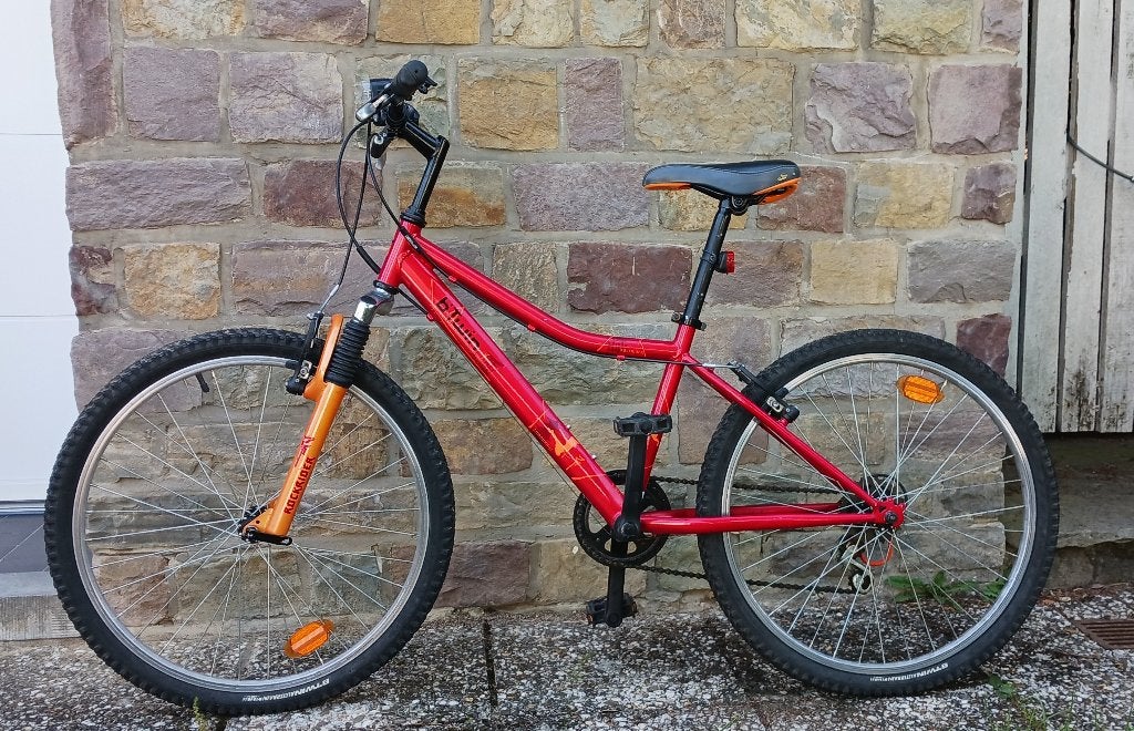 Vélo VTT enfant - Rockrider 24 pouces, Rockrider Décathlon, Frein sur jante, Enlèvement, Utilisé