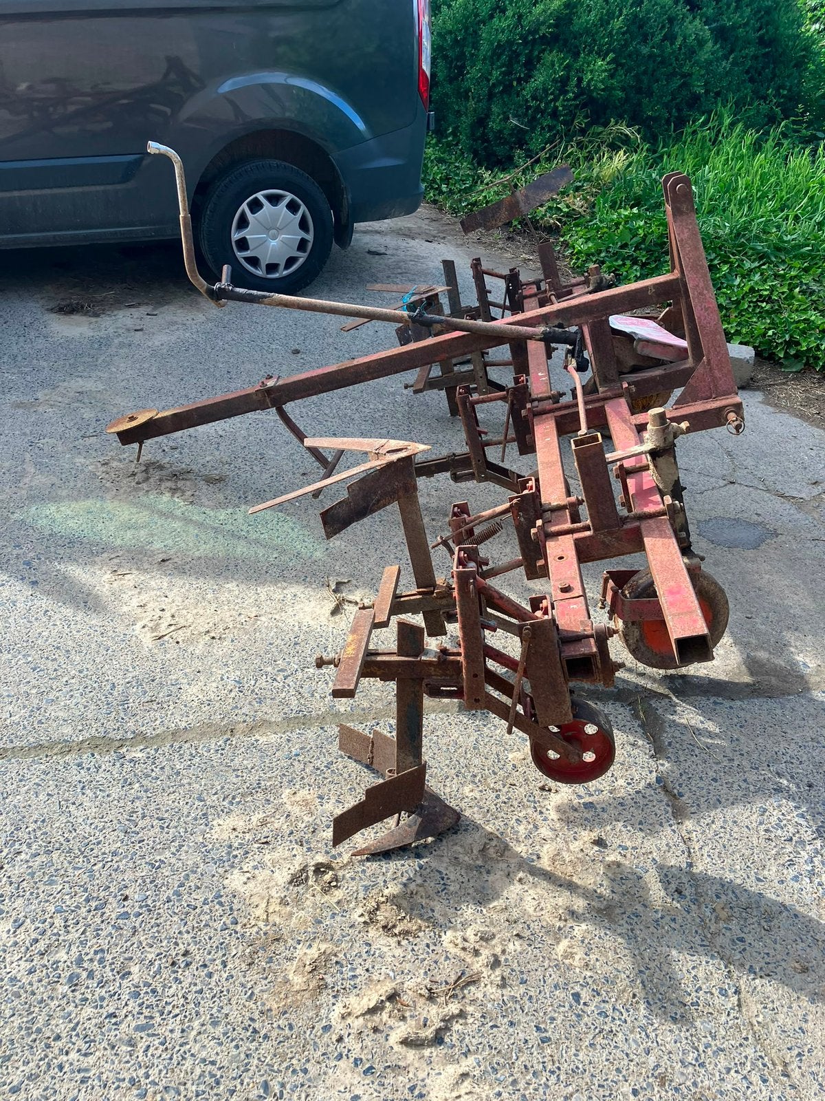 Schoffelmachine, Ophalen, Akkerbouw, Grondbewerking