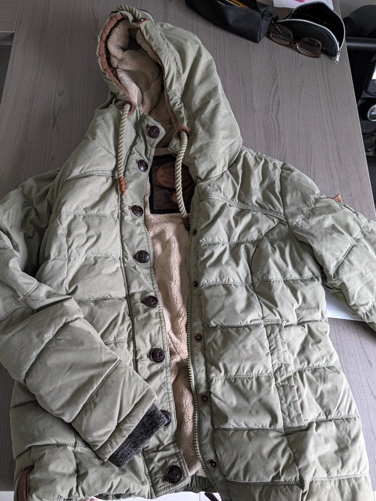 Winterjas, Kleding | Dames, Ophalen, Zo goed als nieuw, Maat 42/44 (L), Groen