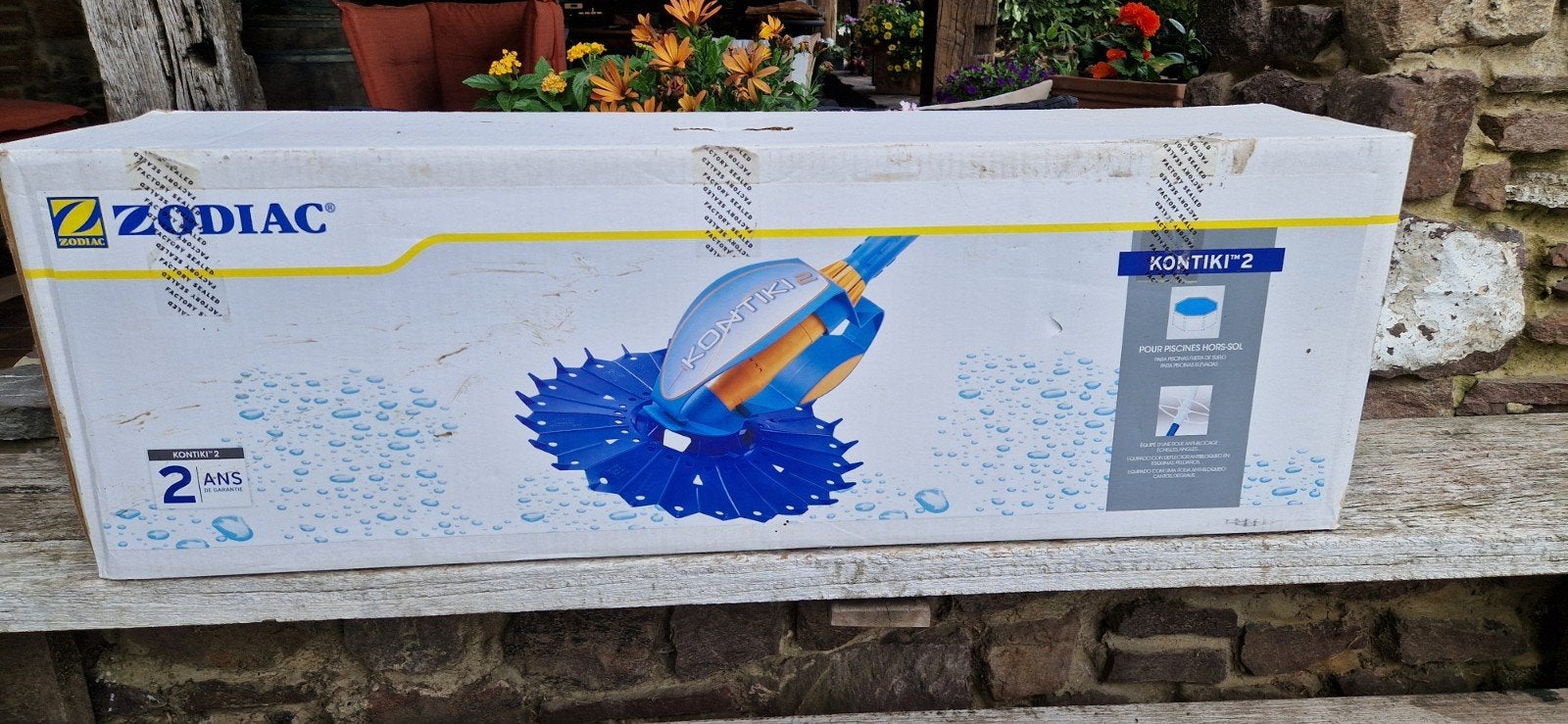 aspirateur piscine Zodiac Kontici 2, Jardin & Terrasse, Accessoires de piscine, Utilisé, Enlèvement