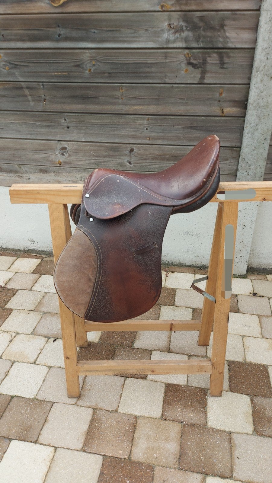 pony zadel, Ophalen of Verzenden, Gebruikt, Bruin, Shetlander