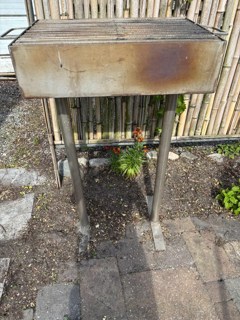 Barbecue in staal, Ophalen, Gebruikt