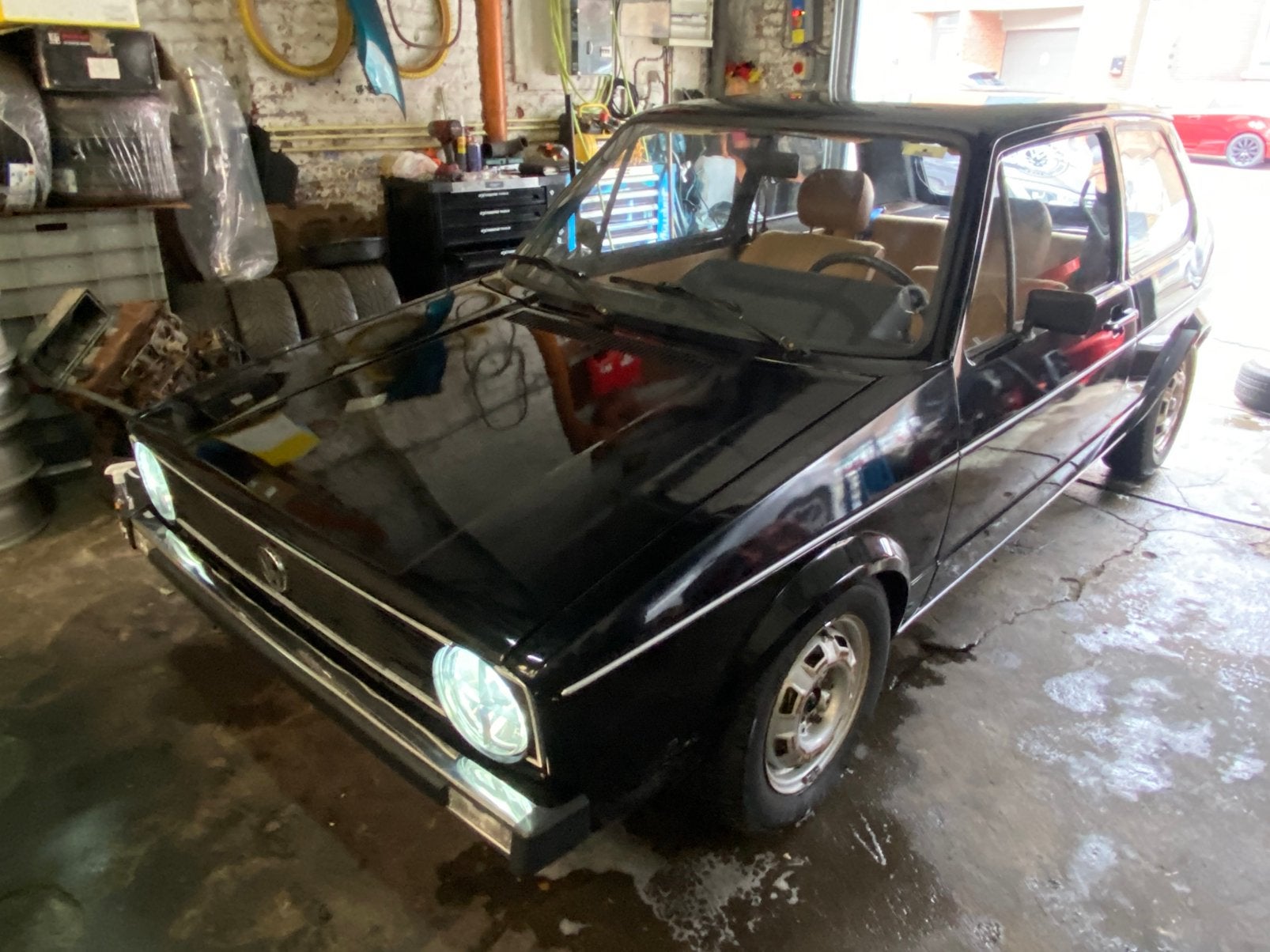 Golf 1 ( 16d ) 1982 . Boite manuel ., Achat, Boîte manuelle, Tissu, Traction avant