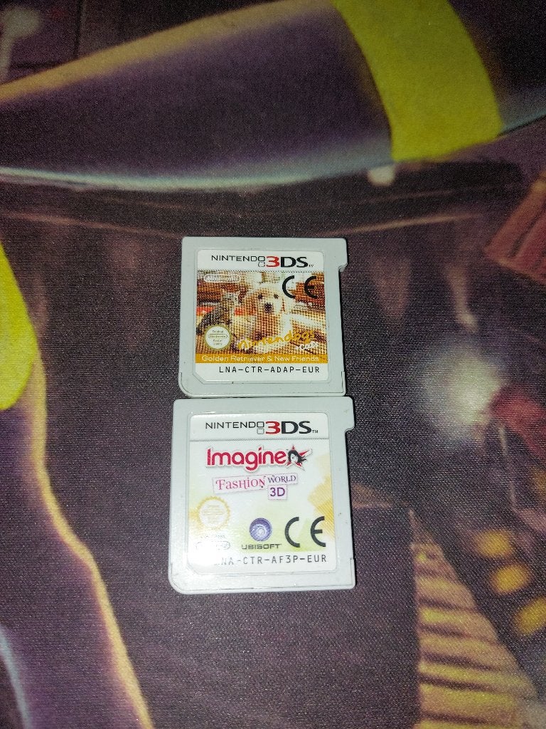 Lot de 2 jeux 3DS, Games en Spelcomputers, Ophalen, Gebruikt, 1 speler, Vanaf 12 jaar