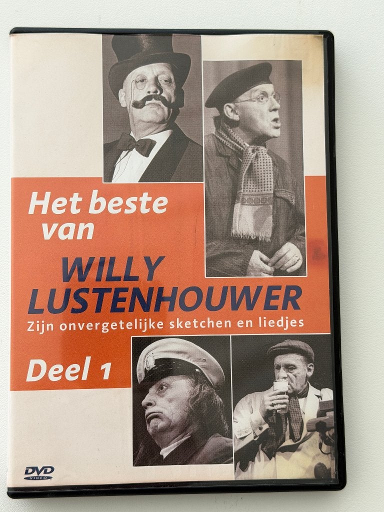 Het Beste van WIlly Lustenhouwer (Deel 1) DVD, Tous les âges, Enlèvement ou Envoi, Utilisé, Stand-up ou Spectacle de théâtre