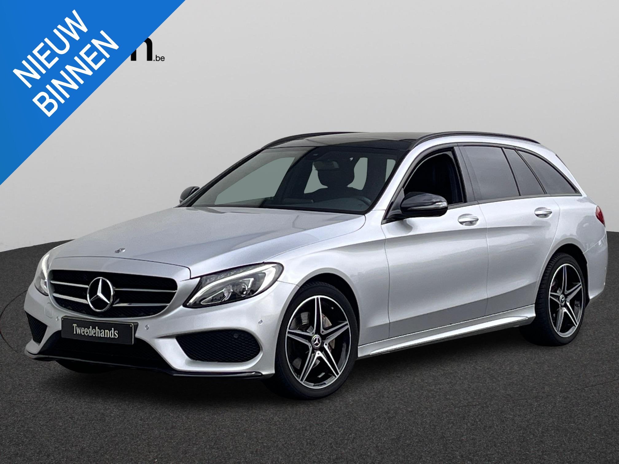 Mercedes-Benz C-Klasse Break 200 d AMG/Pano, 4 cilinders, 136 pk, 5 deurs, https://public.car-pass.be/vhr/f8979d39-fa38-4fca-a99e-b4dbc483b8b6