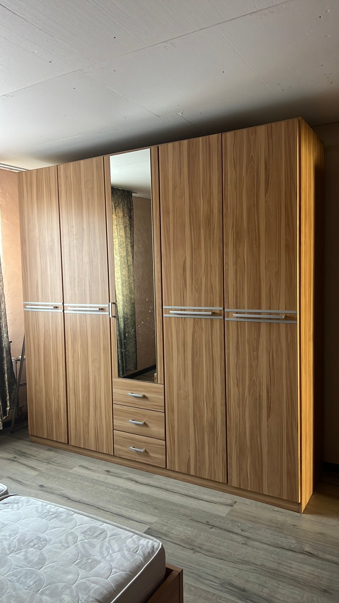Complete slaapkamer: bed dressing en 2 nachtkastjes, Ophalen, Zo goed als nieuw