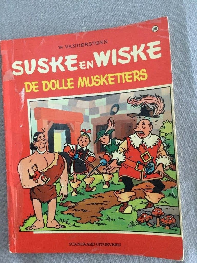 De dolle musketiers 89, Boeken, Ophalen, Gelezen, Willy Vandersteen