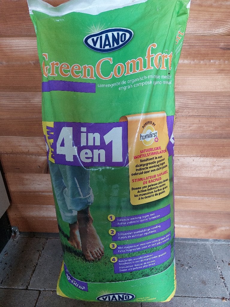 VIANO green comfort 4 in 1 gazonmeststof, Tuin en Terras, Bestrijdingsmiddelen, Ophalen, Nieuw, Overige soorten